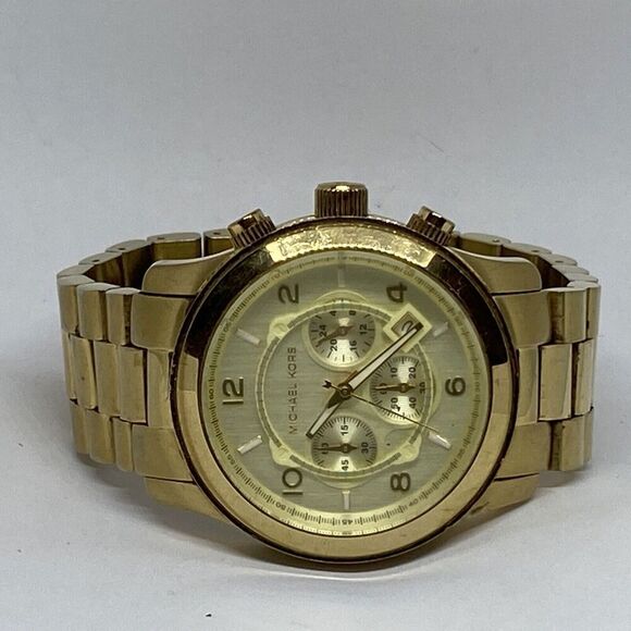 Michael Kors Runway MK8077 Women Stainless Steel Analog Dial Quartz Watch JK450 - Picture 7 of 12